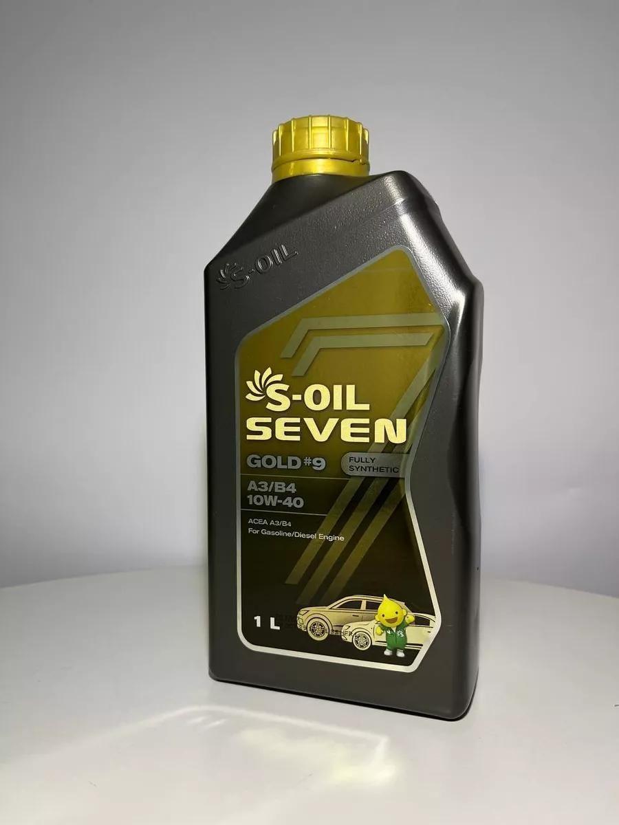 S-OIL SEVEN 10W-40 Масло моторное, Синтетическое, 1 л