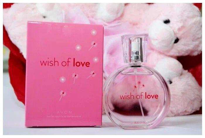 AVON Туалетная вода Wish of love 50 мл