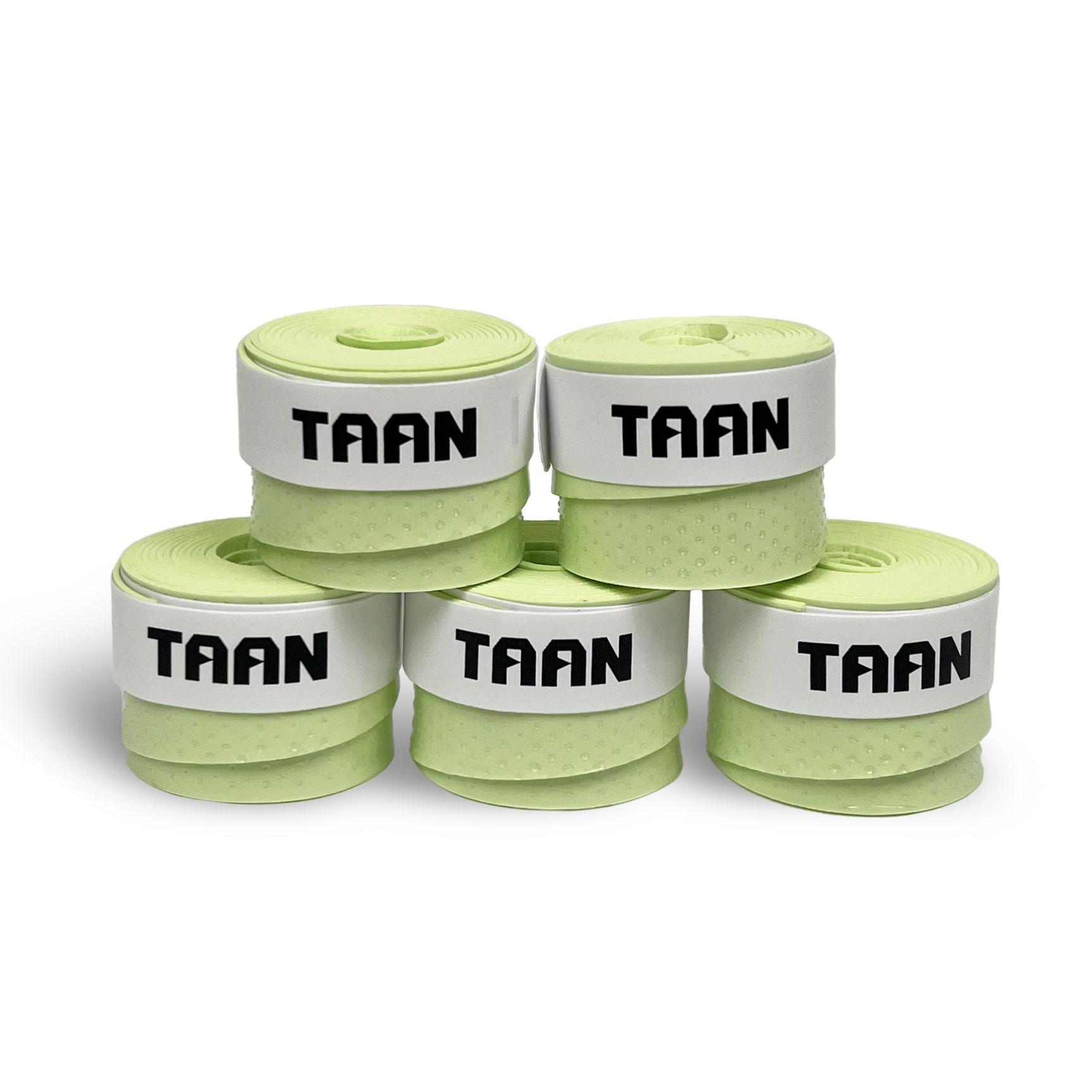 Намотка, обмотка для ракеток Taan TW-750, Light Green, набор 5 шт.