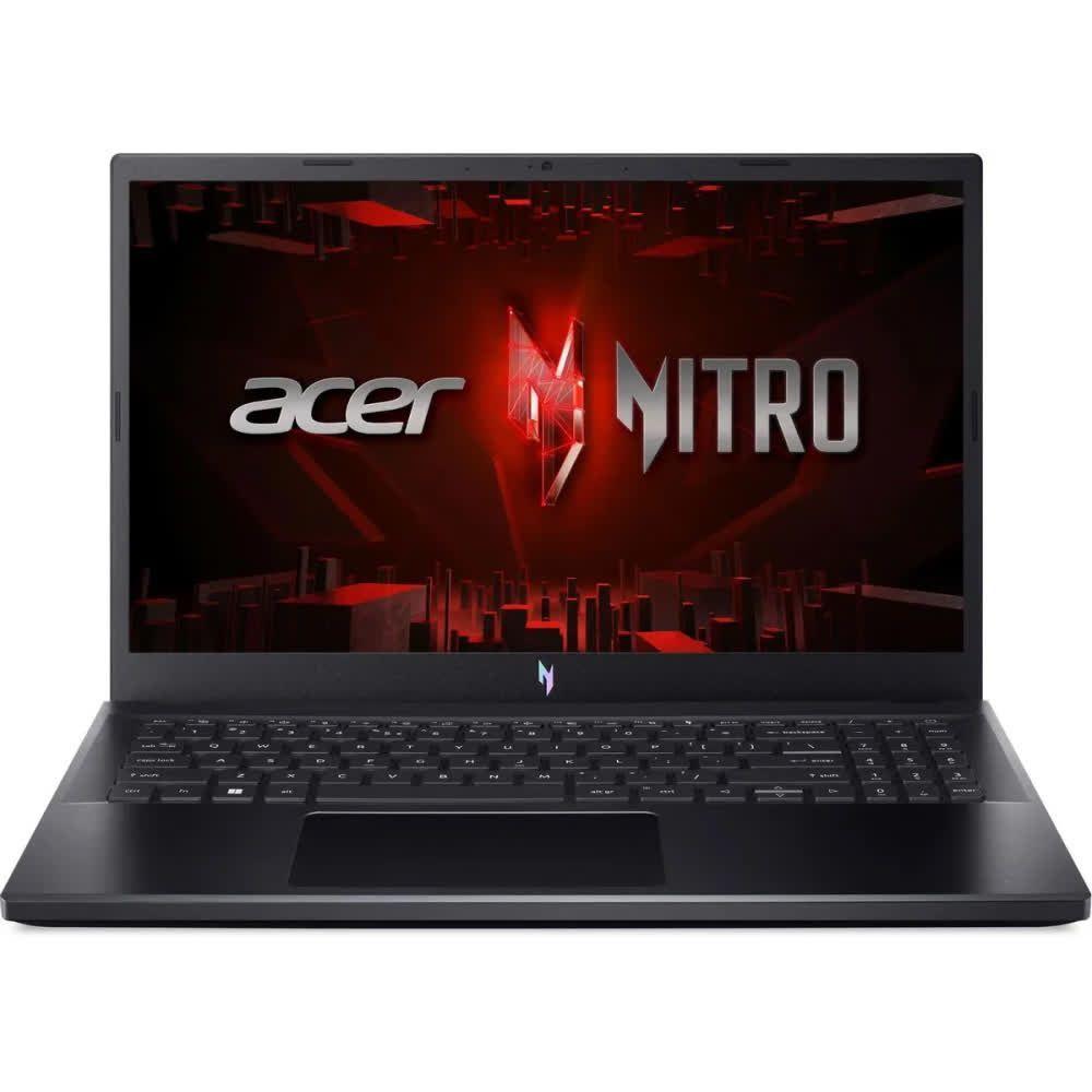 Acer Nitro V ANV15-51-58QB Игровой ноутбук 15.6", Intel Core i5-13420H, RAM 16 ГБ, SSD 1024 ГБ, NVIDIA GeForce RTX 3050 (6 Гб), Без системы, (NH.QN9CD.00J), черный, Русская раскладка