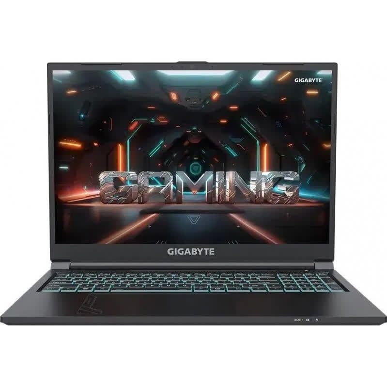 Gigabyte G6 MF Игровой ноутбук 16", Intel Core i7-13620H, RAM 16 ГБ, SSD 1024 ГБ, NVIDIA GeForce RTX 4050 для ноутбуков (6 Гб), Без системы, (MF-H2KZ854KD), черный, Русская раскладка