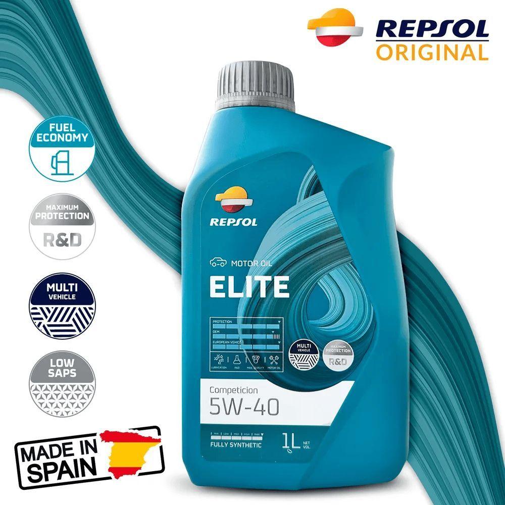 Repsol elite competicion 5W-40 Масло моторное, Синтетическое, 1 л