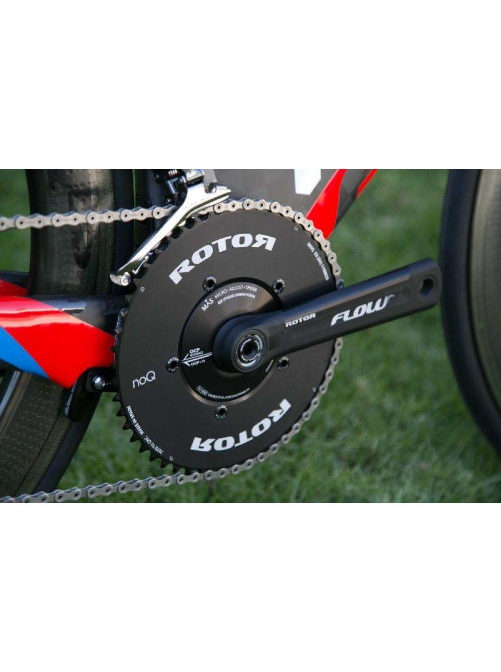 Звезда для велосипеда Rotor Chainring BCD110X5 Outer Black Aero 53At