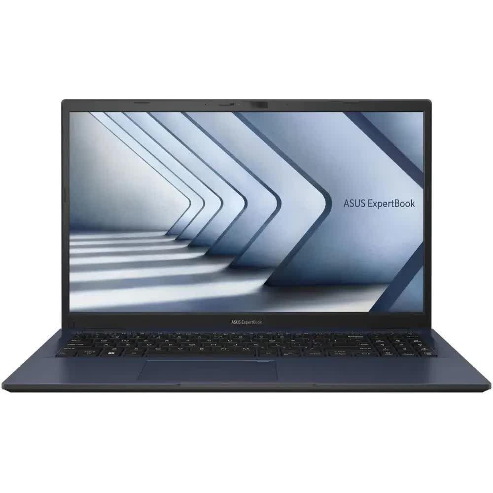 ASUS ExpertBook B1 B1502CVA-BQ3011 Ноутбук 15.6", Intel Core i3-1315U, RAM 16 ГБ, SSD 512 ГБ, Intel UHD Graphics, Без системы, (90NX06X1-M03NZ0), черный, Русская раскладка