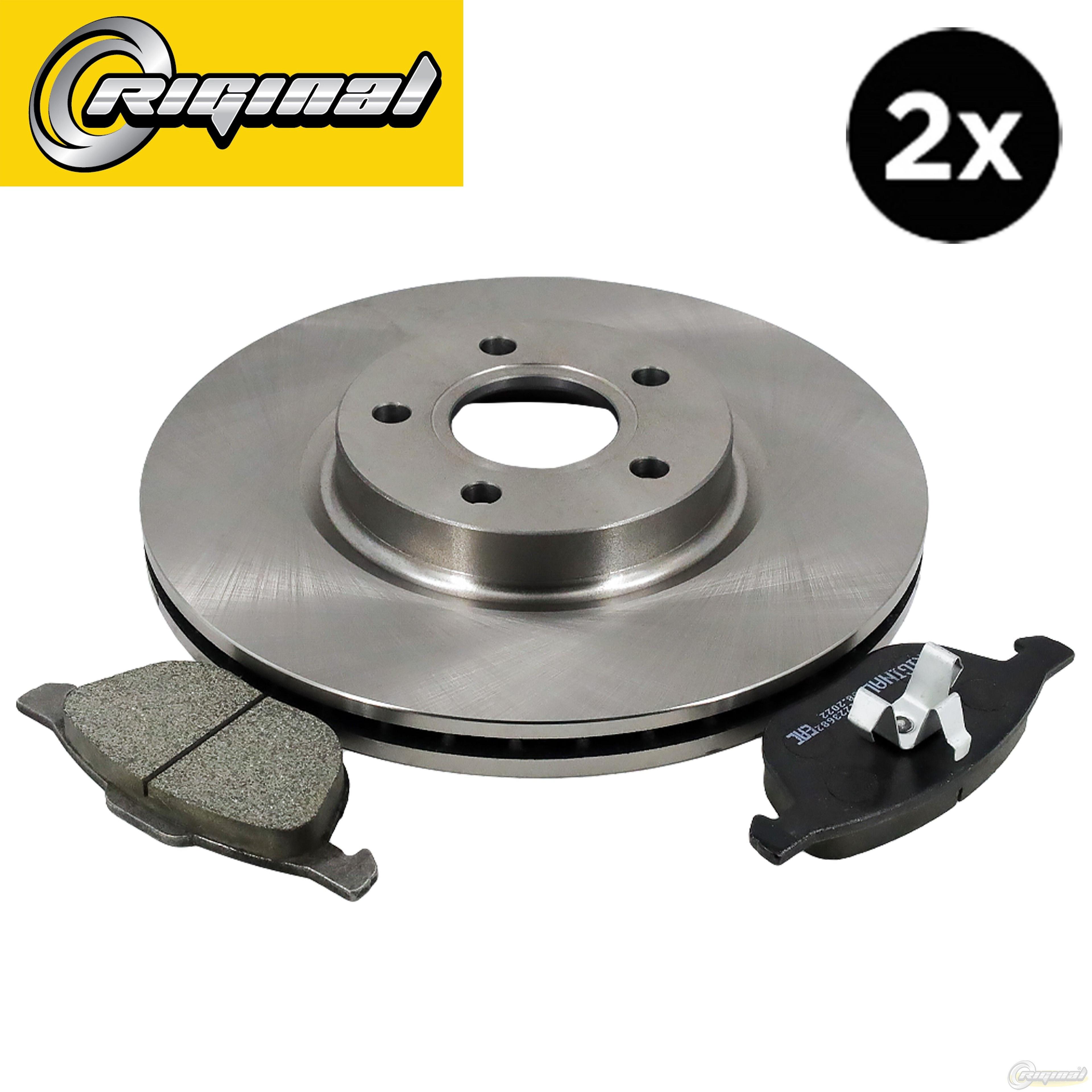 Диски тормозные Ford Focus II, III 04-, Volvo S40, V50 300мм передние с колодками к-т Riginal Riginal RGDF4424KIT