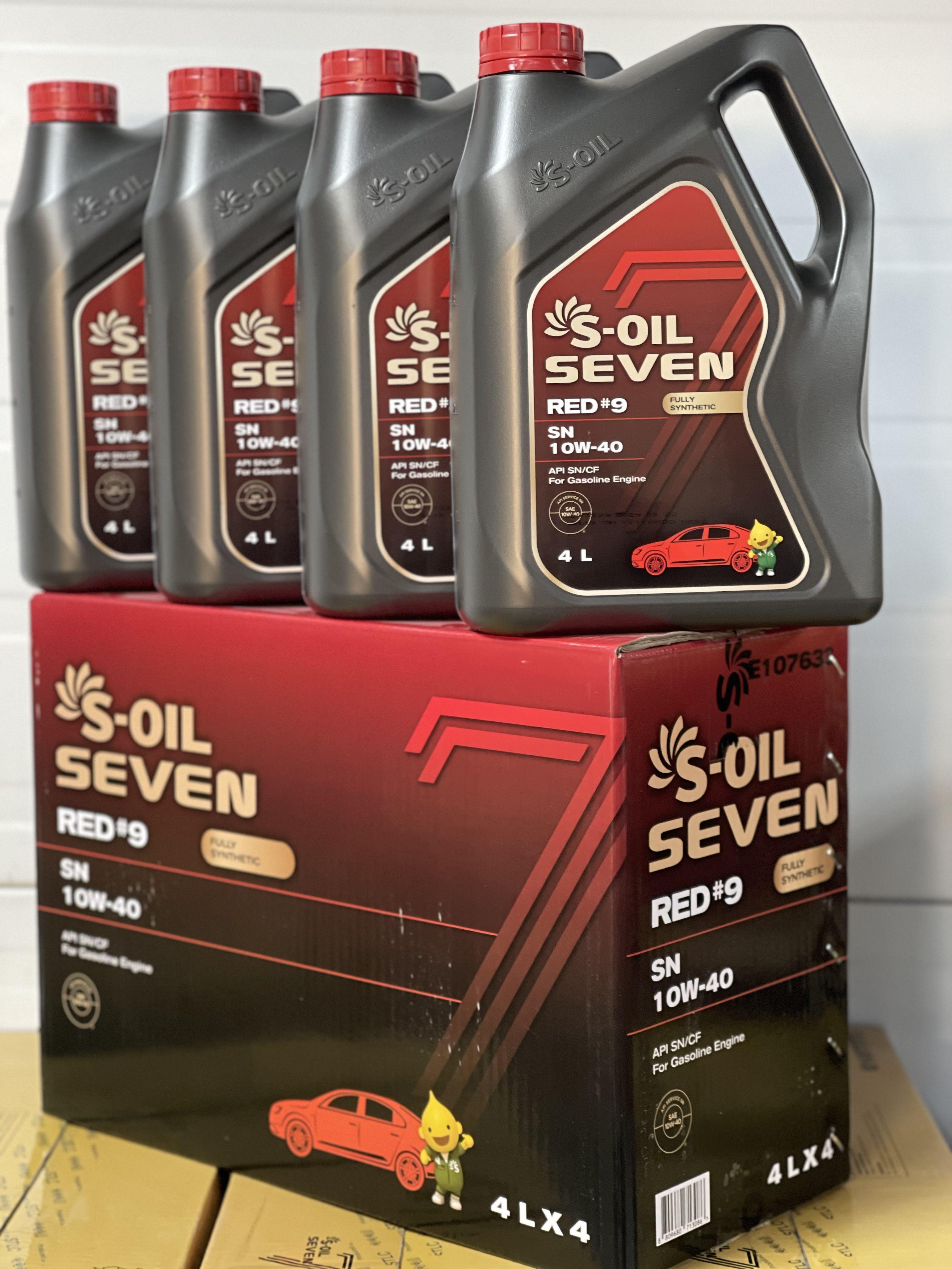 S-OIL SEVEN 10W-40 Масло моторное, Синтетическое, 16 л