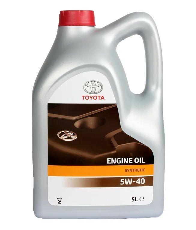 Maslo Toyota Engine Oil 5W-40 Масло моторное, Синтетическое, 5 л