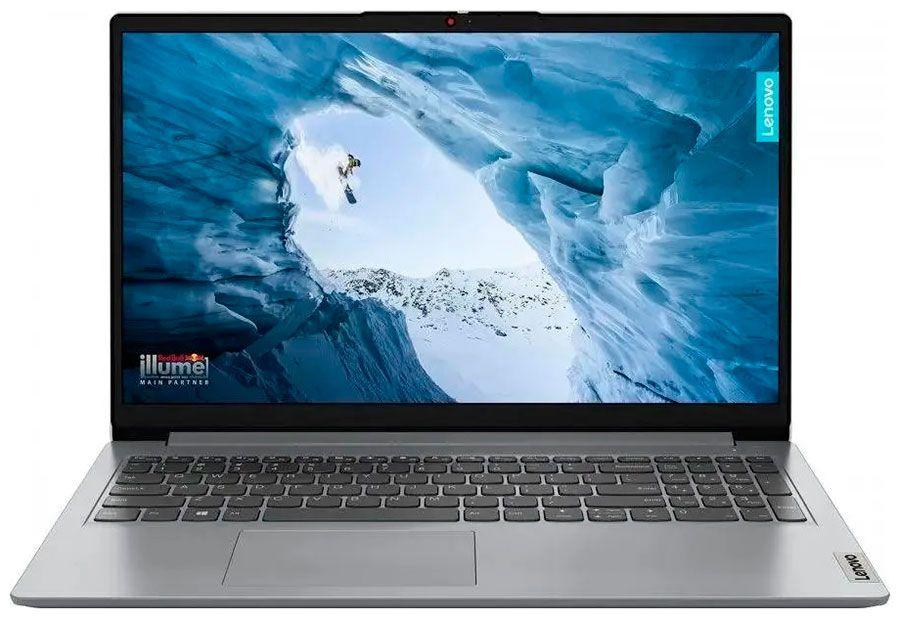 Lenovo IdeaPad 1 15IAU7 15.6" (1920x1080) TN Ноутбук 15.6", Intel Core i3 1215U, RAM 8 ГБ, SSD 256 ГБ, Intel UHD Graphics, Windows Home, (82QD00ELUE), серый, Русская раскладка