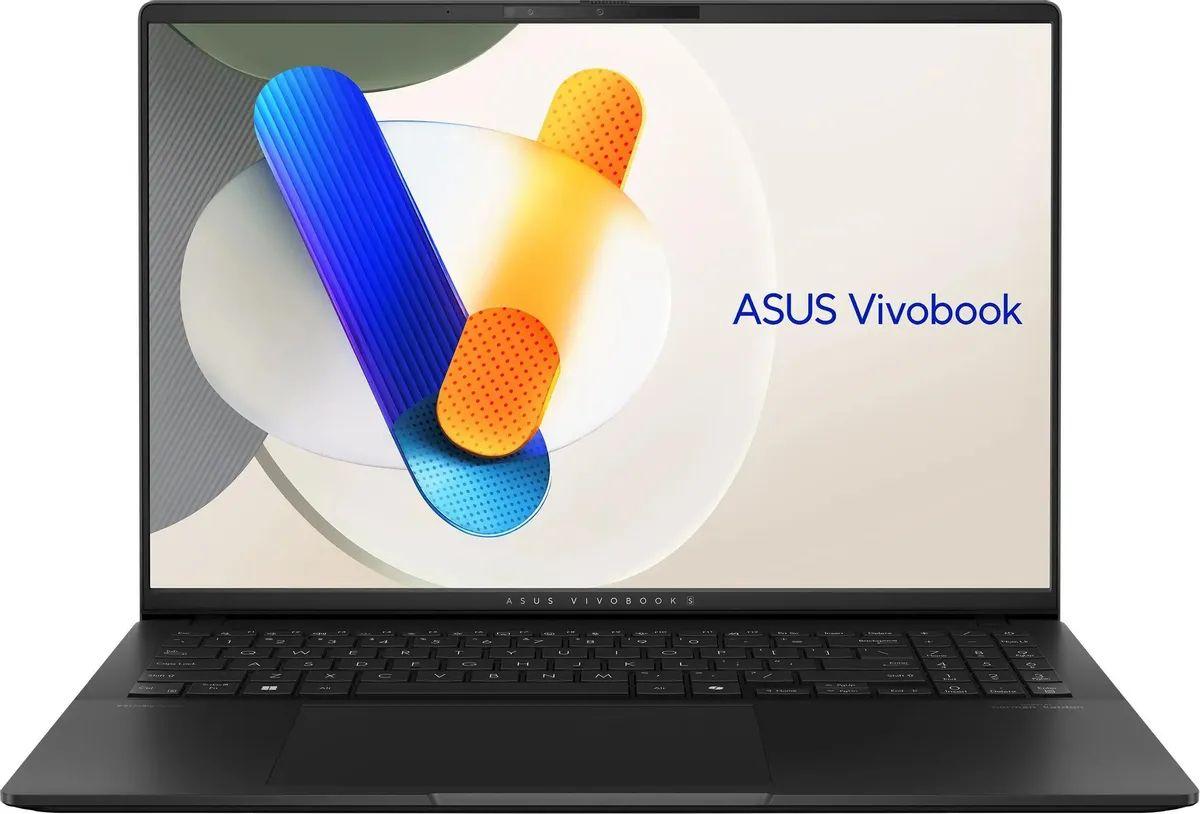 ASUS Vivobook S 16 M5606WA-MX034W Ноутбук 16", AMD Ryzen AI 9 HX 370, RAM 32 ГБ, SSD 1024 ГБ, AMD Radeon, Windows Home, (90NB14B2-M002B0), черный, Русская раскладка