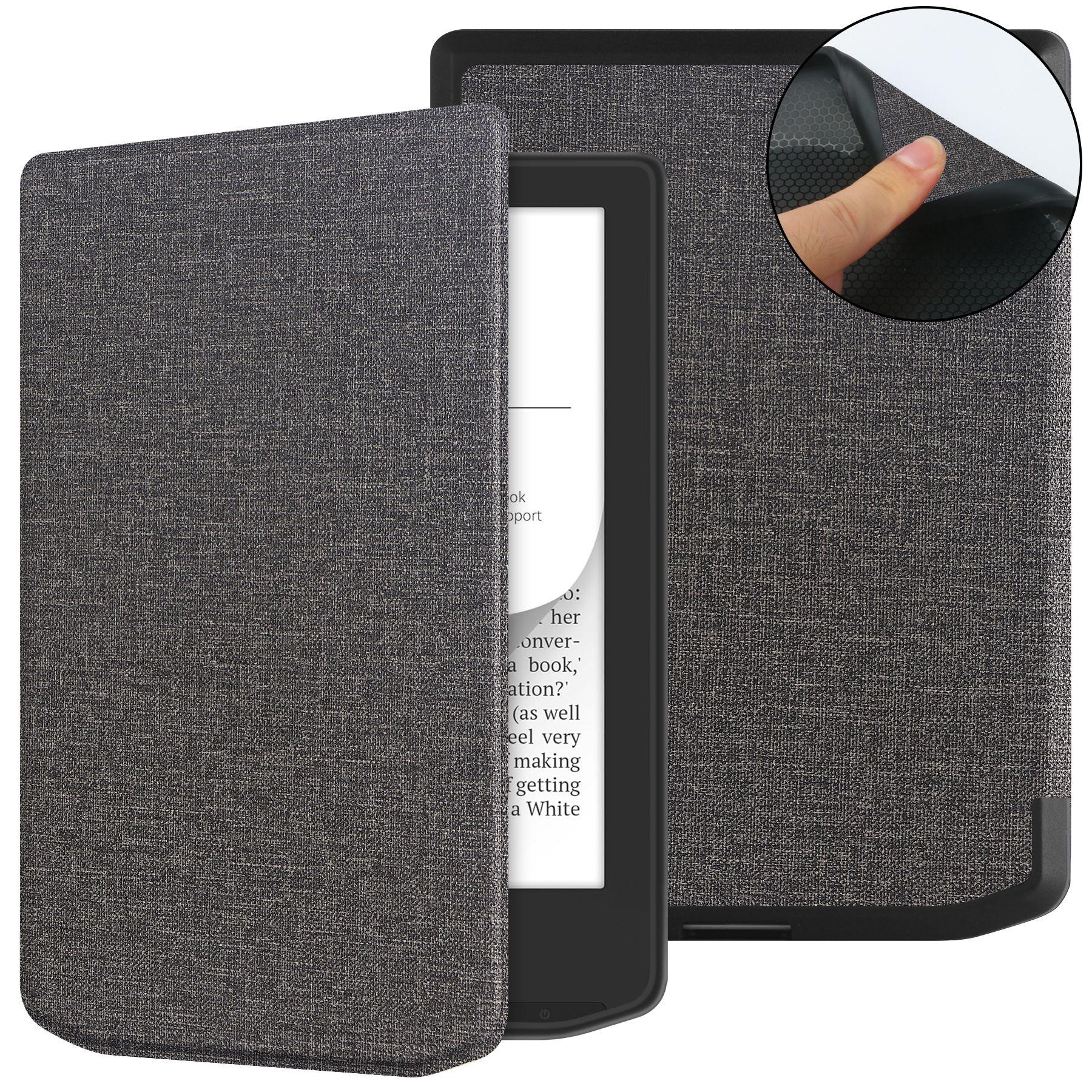 MobilkaSpb.Ru | Чехол-книжка для Pocketbook 629 Verse / 634 Verse Pro, Dark Grey