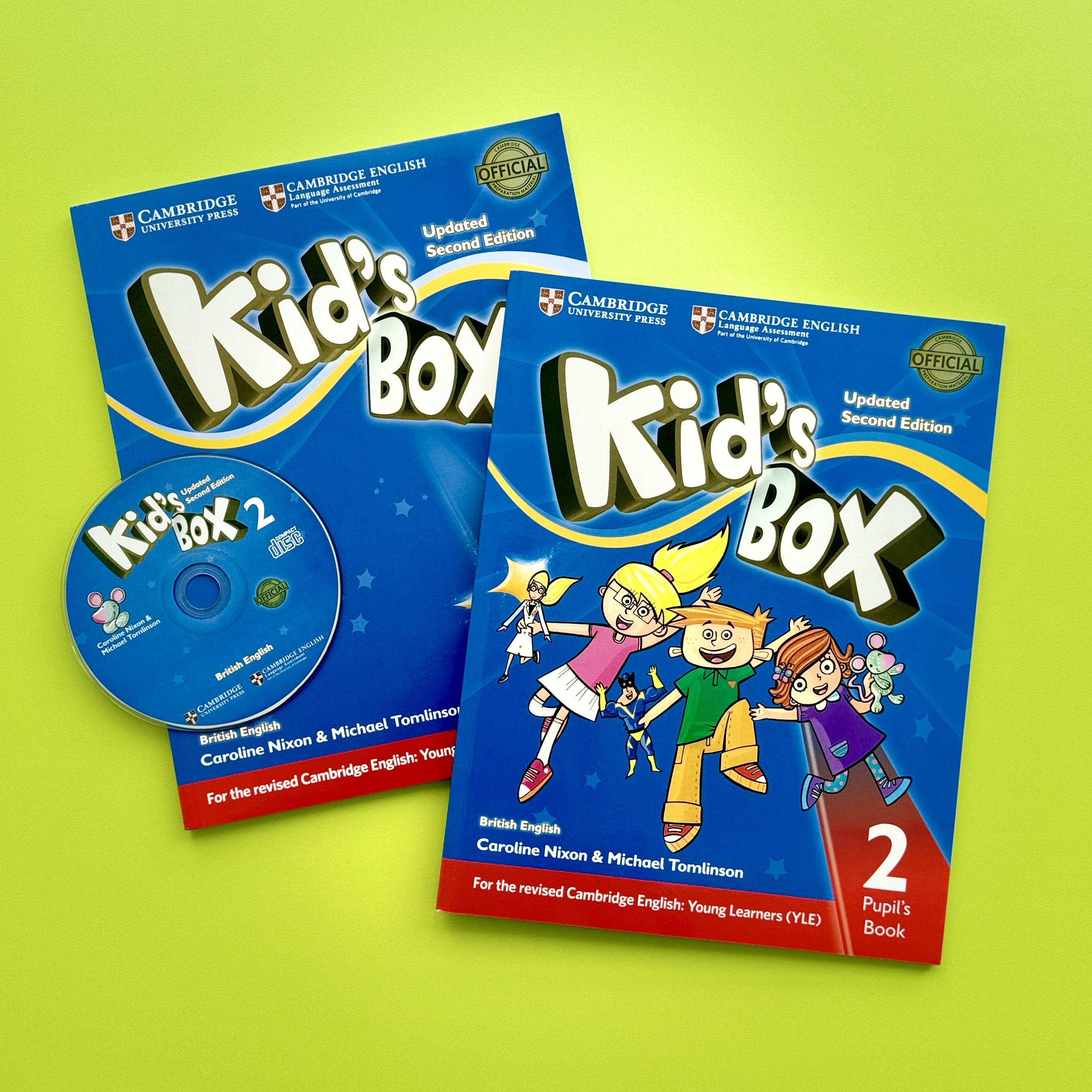 Комплект Kid's Box 2 Updated Second Edition (Pupil's book + Activity book + диск)