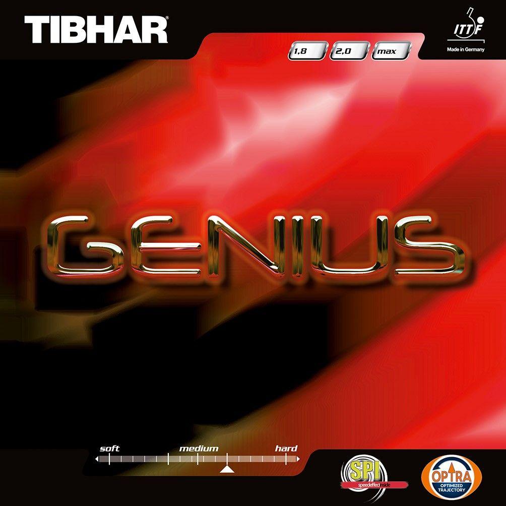 Накладка для ракетки Tibhar Genius 1.8 red