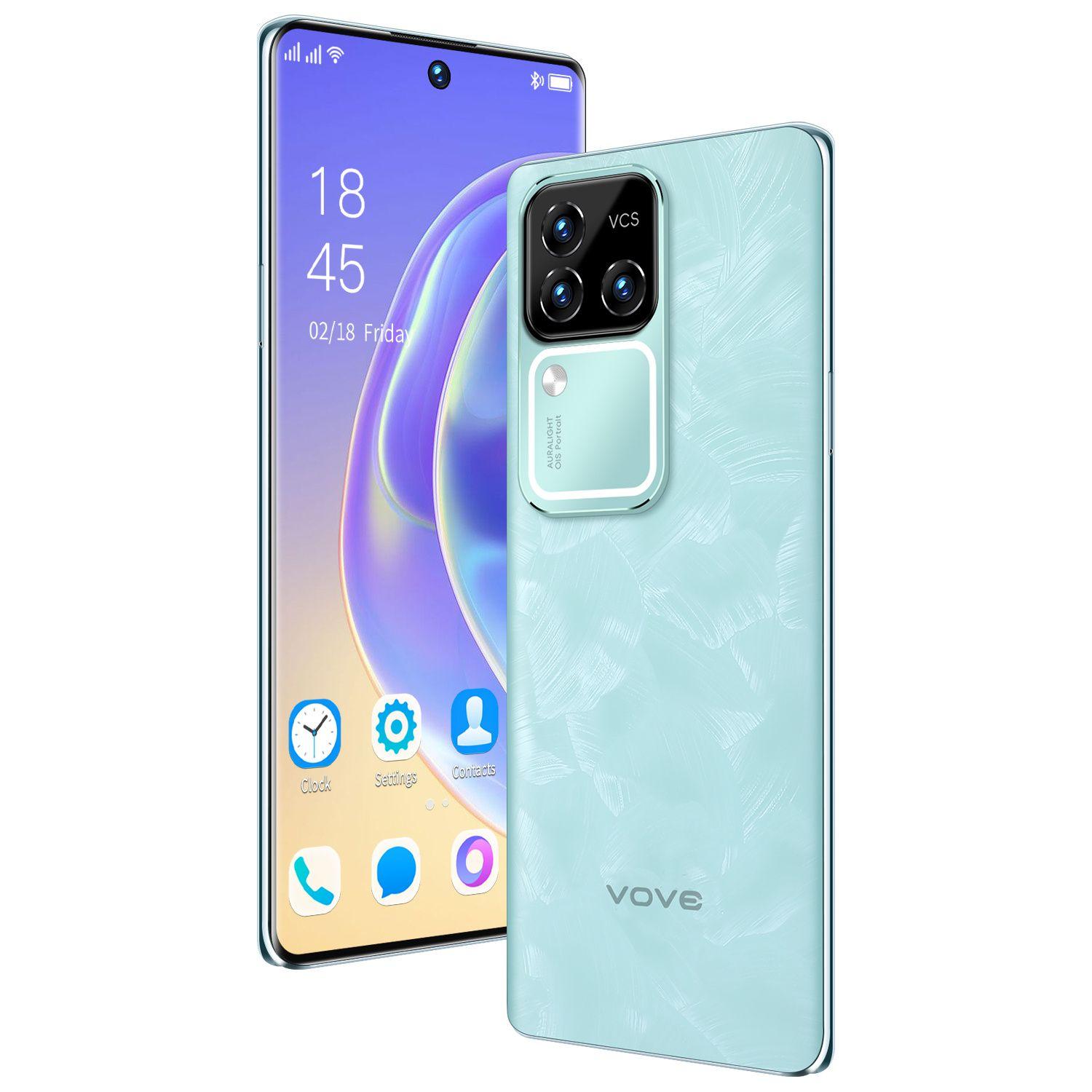 vove Смартфон Игровые смартфоны S18 Pro 8/128GB 5000 мАч，90 Гц Global 6/128 ГБ, зеленый