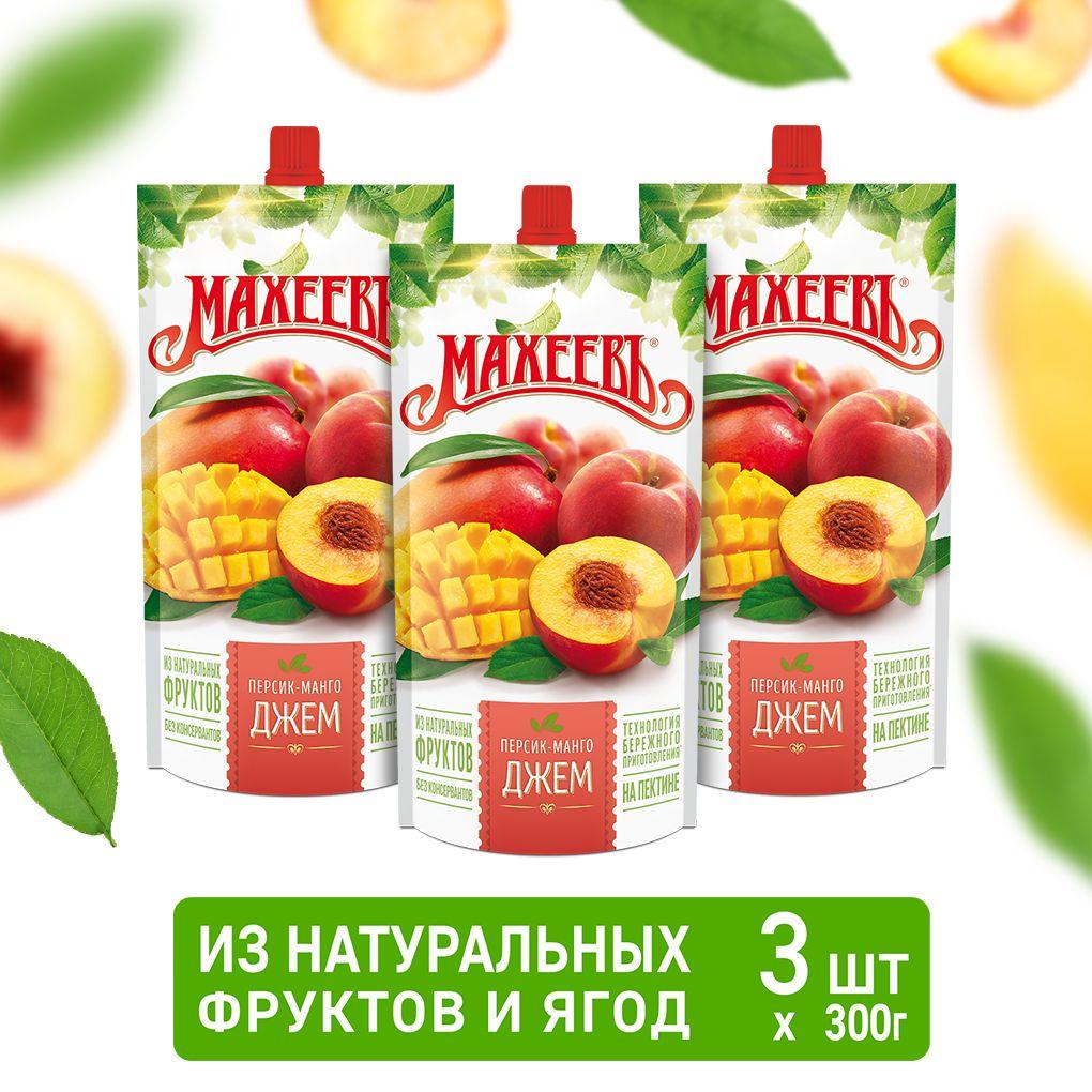 Джем Махеевъ "Персик-манго" 300 г - 3 шт