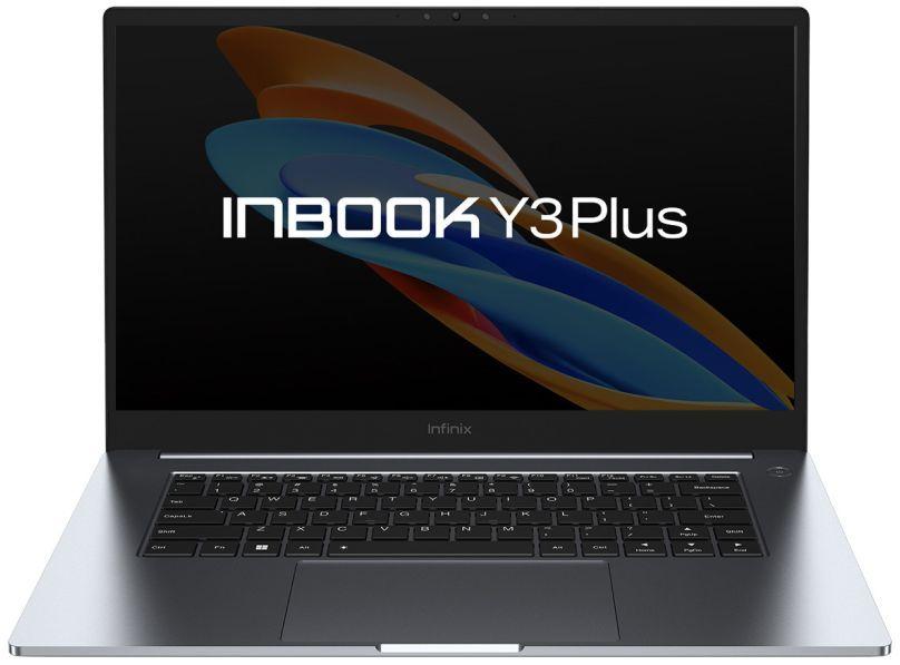 Infinix Inbook Y3 PLUS YL51A5 Ноутбук 15.6", AMD Ryzen 7 5700U, RAM 16 ГБ, SSD 512 ГБ, AMD Radeon, Без системы, (71008302601), серый, Русская раскладка