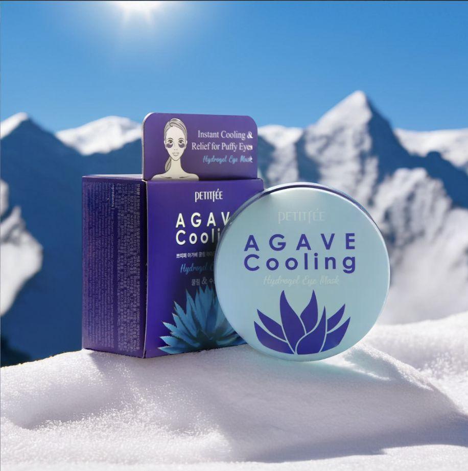 PETITFEE Патчи гидрогелевые с экстрактом агавы Agave Cooling Hydrogel Eye Patch, 60 шт.