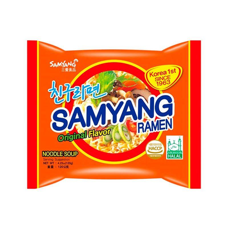 Лапша быстрого приготовления Samyang Ramen со вкусом говядины, 120 г