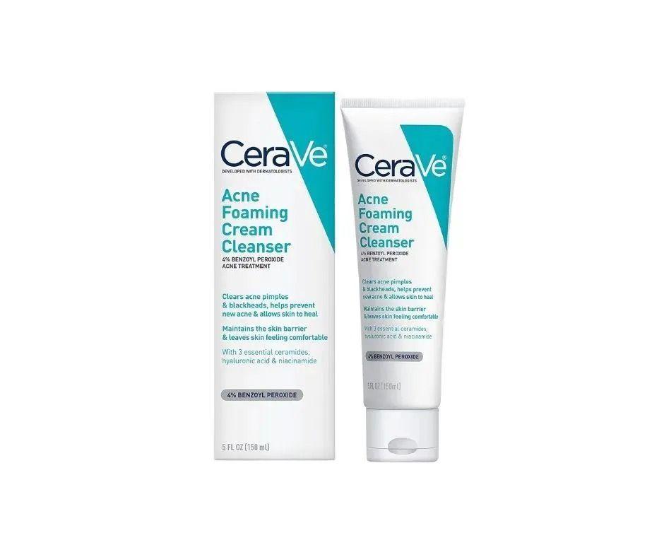 Крем-пенка против акне CeraVe Acne Foaming Cream Cleanser 150мл