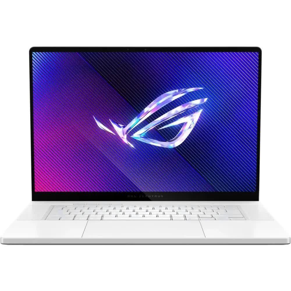 ASUS ROG Zephyrus G16 GA605WV-QR118 Игровой ноутбук 16", AMD Ryzen AI 9 HX 370, RAM 16 ГБ, SSD 1024 ГБ, NVIDIA GeForce RTX 4060 для ноутбуков (8 Гб), Без системы, (90NR0JA2-M006K0), белый, Русская раскладка