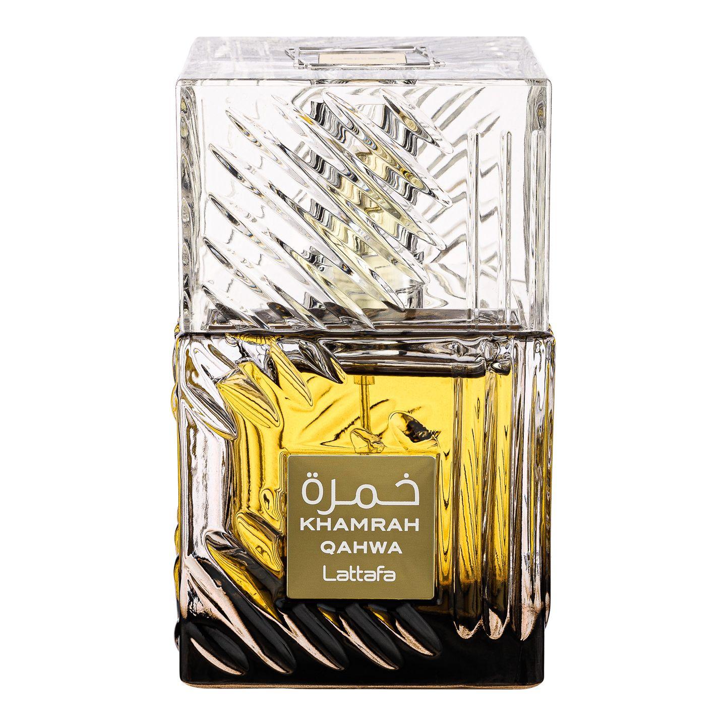 Lattafa Perfumes Khamrah Qahwa духи мужские и женские с запахом кофе, 100 мл