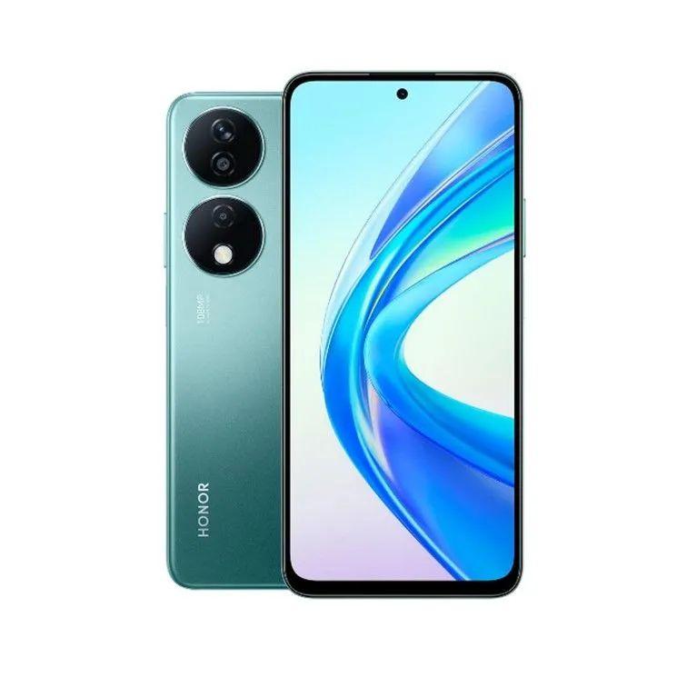 Honor Смартфон X7b Ростест (EAC) 8/128 ГБ, зеленый