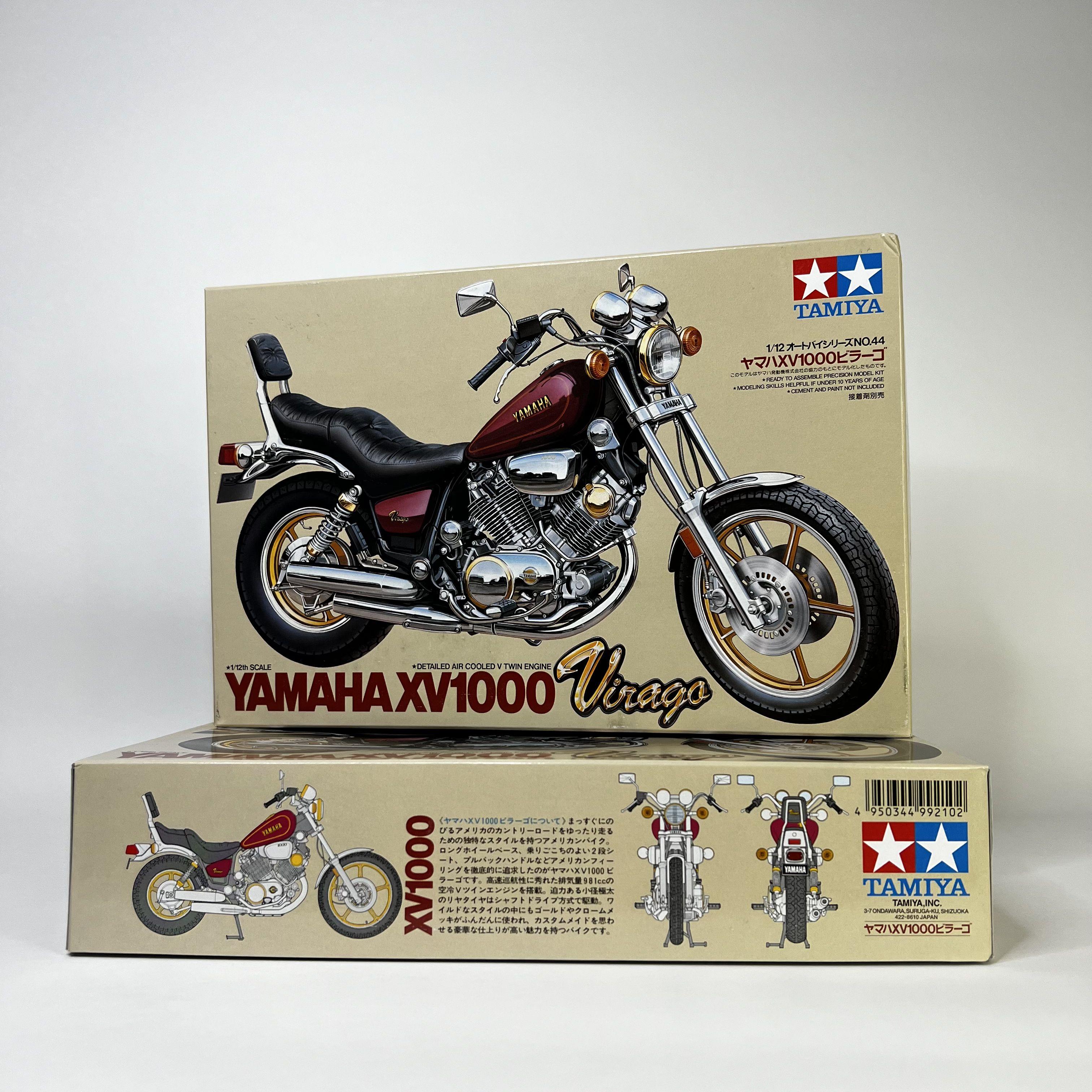 Сборная модель мотоцикла 1/12 Tamiya Yamaha Virago XV1000 арт. 14044