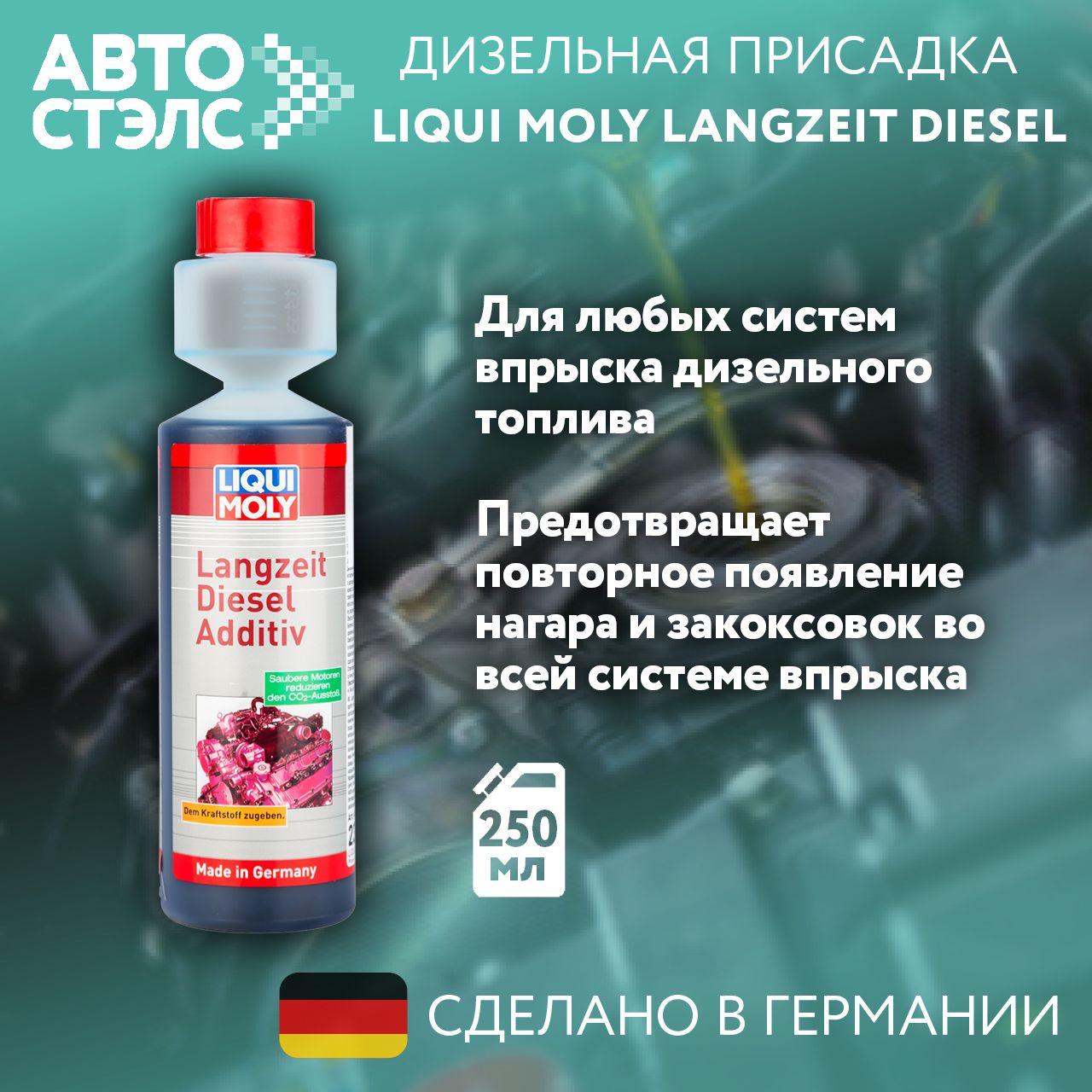 Долговременная дизельная присадка Langzeit Diesel Additiv LIQUI MOLY 2355 250 мл