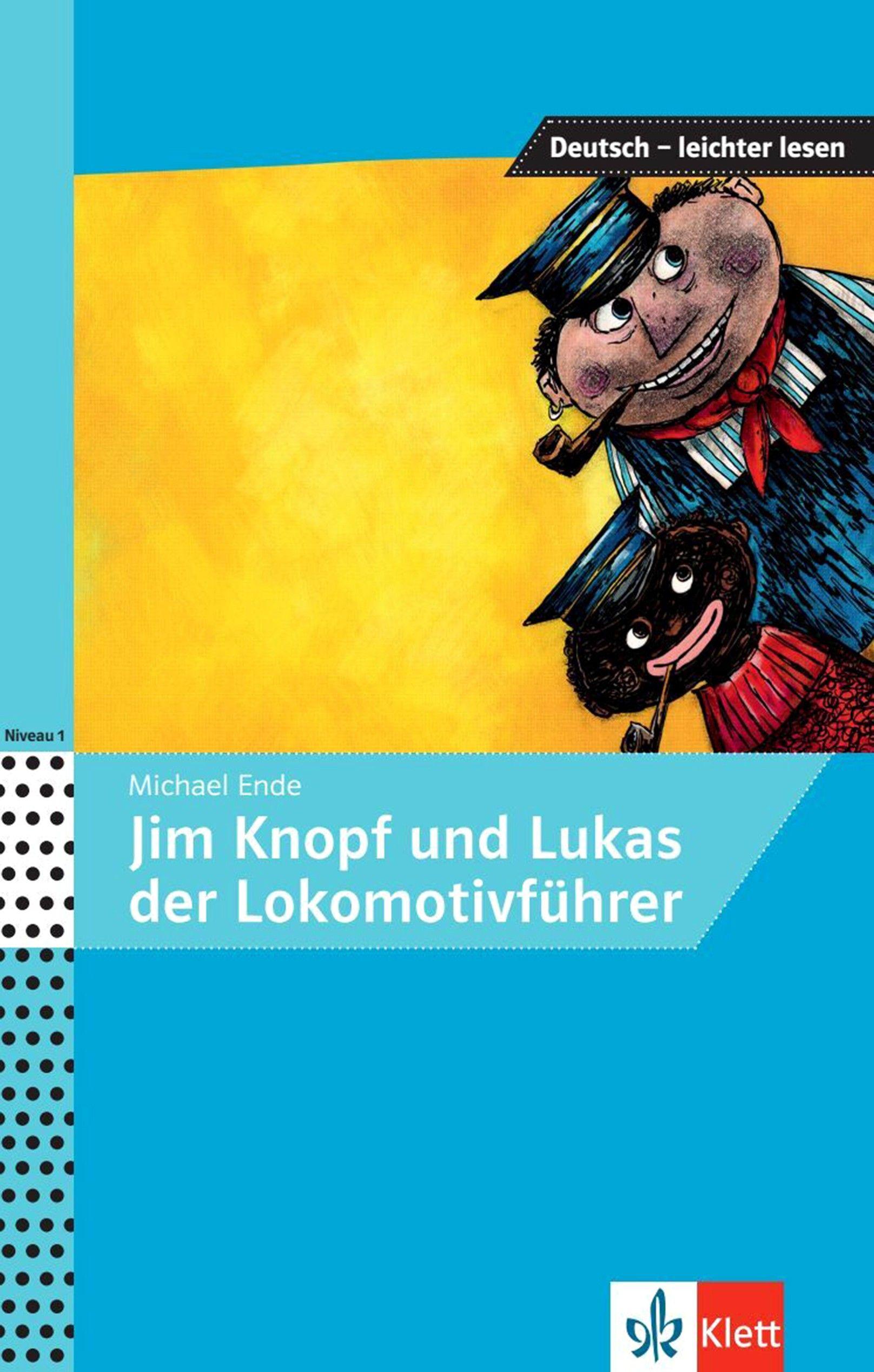 Jim Knopf und Lukas der Lokomotivfuhrer. A1-A2 / Книга на Немецком | Энде Михаэль