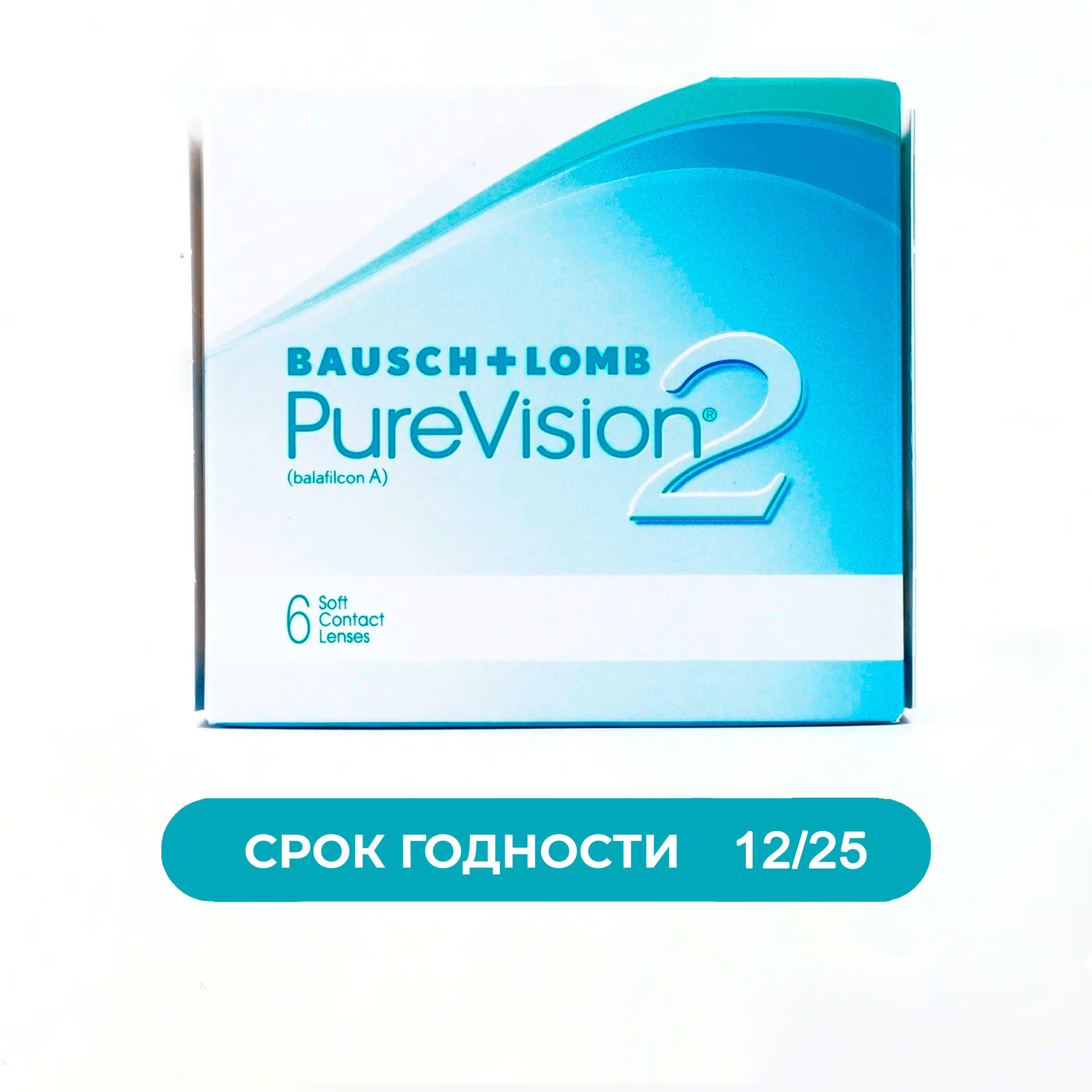 Bausch + Lomb Контактные линзы, -4.75, 8.6, 1 месяц