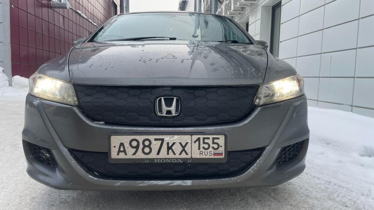 Утеплитель радиатора и бампера для Honda Stream (2009 -2014) II Рестайлинг Хонда Стрим