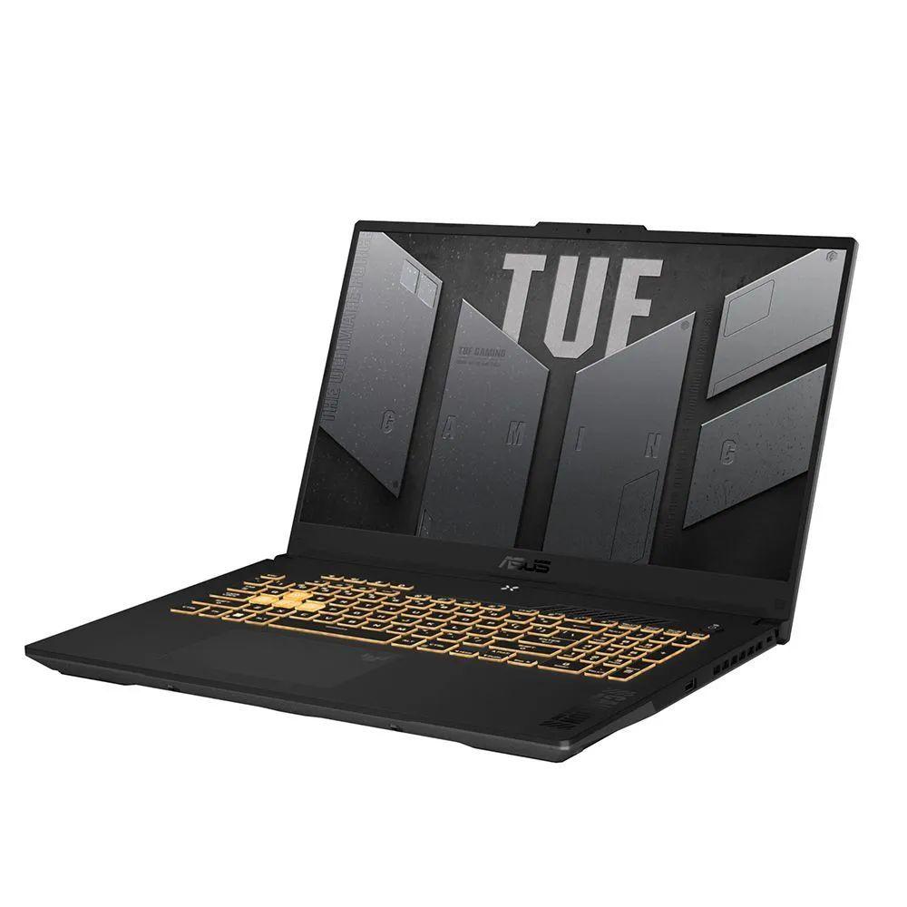 ASUS TUF Gaming F17 Игровой ноутбук 17.3", Intel Core i7-13700H, RAM 16 ГБ, SSD 1024 ГБ, NVIDIA GeForce RTX 4060 для ноутбуков (8 Гб), Windows Home, черный, Русская раскладка