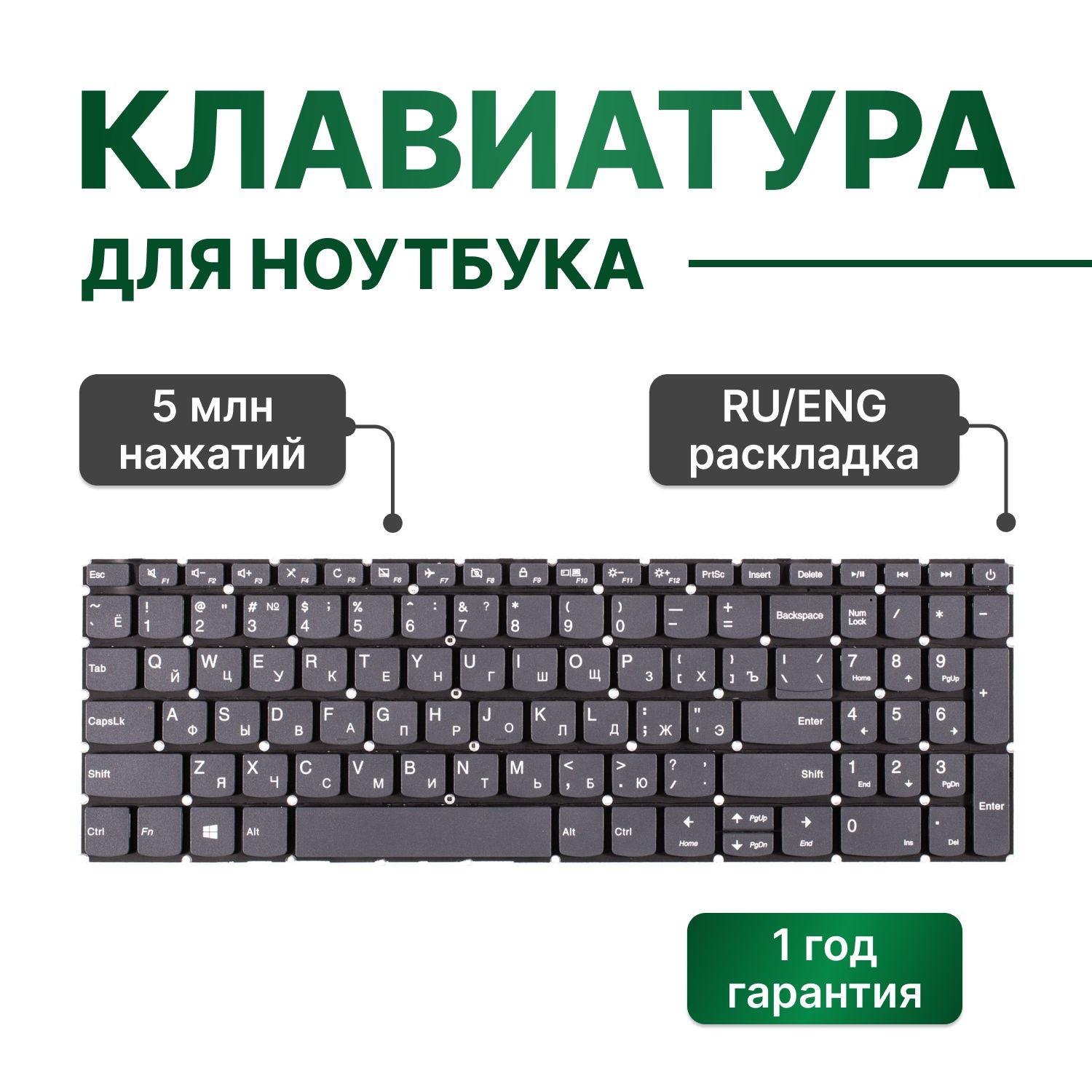 Клавиатура для Lenovo IdeaPad 330-15IKB, 320-15IKB, S145-15IWL, 320-15IAP, 330-15AST, 320-15ISK, 330-15ARR и др