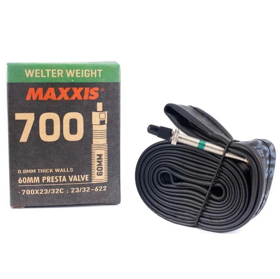 Камера 700x23/32C Maxxis Welter Weight, велониппель 60 мм