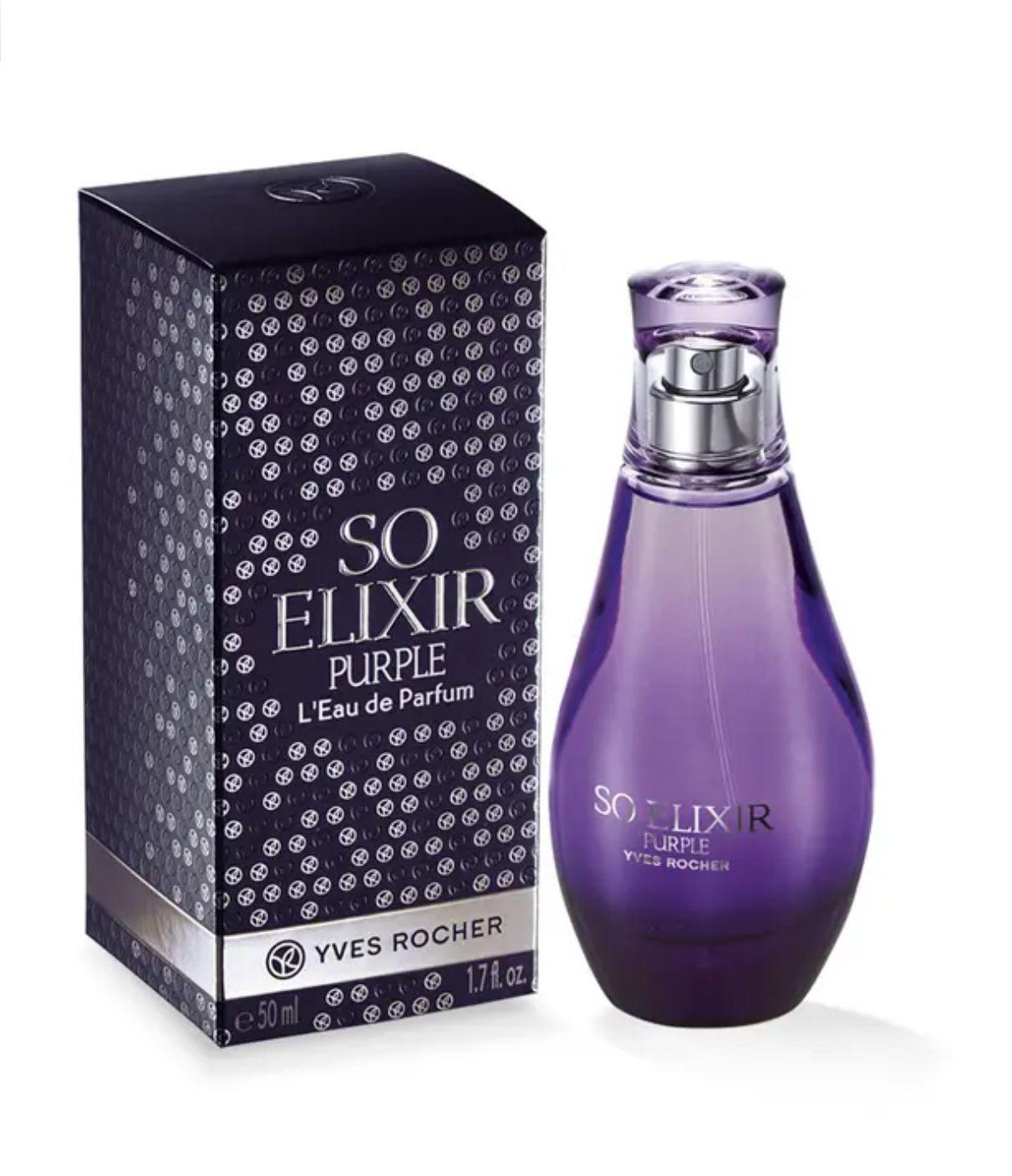 Вода парфюмерная Yves Rocher Парфюмерная Вода Истинный Эликсир Purple , 50 мл So Elixir 50 мл