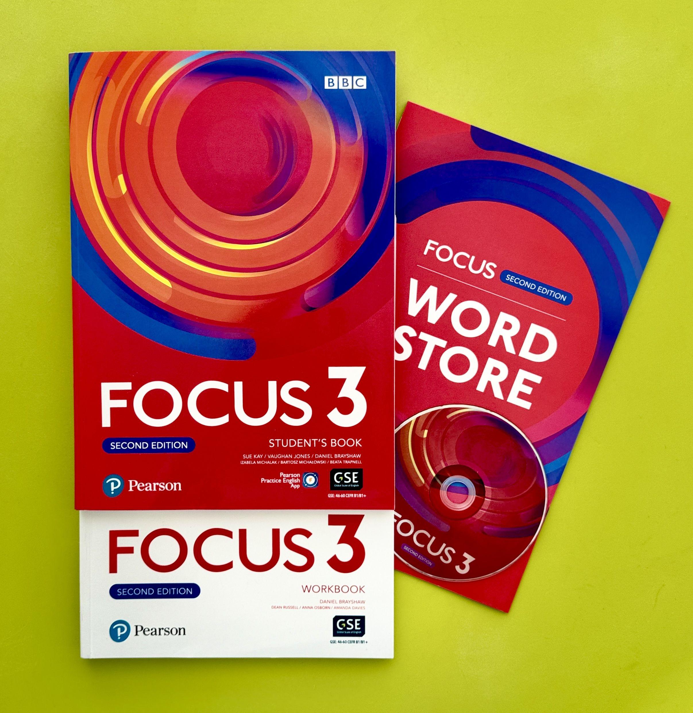 Учебник Focus 3 (2st edition) Student's Book and Workbook, комплект с Word Store и CD