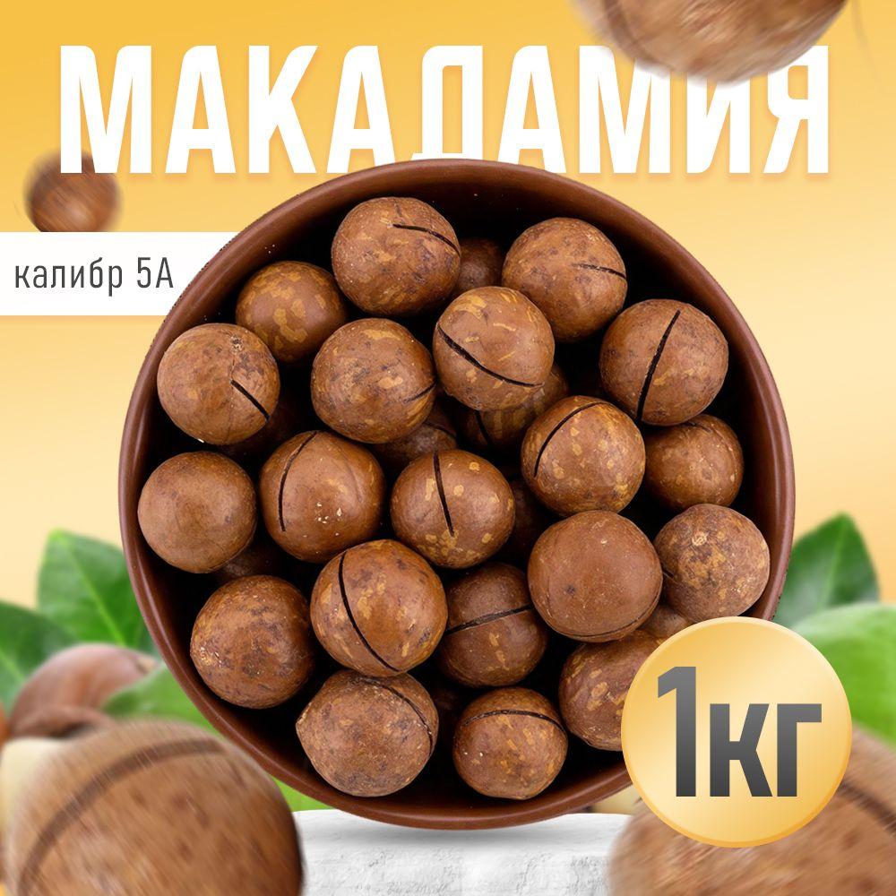 Макадамия орех 1 кг, Nuts4U, в скорлупе натуральный отборный