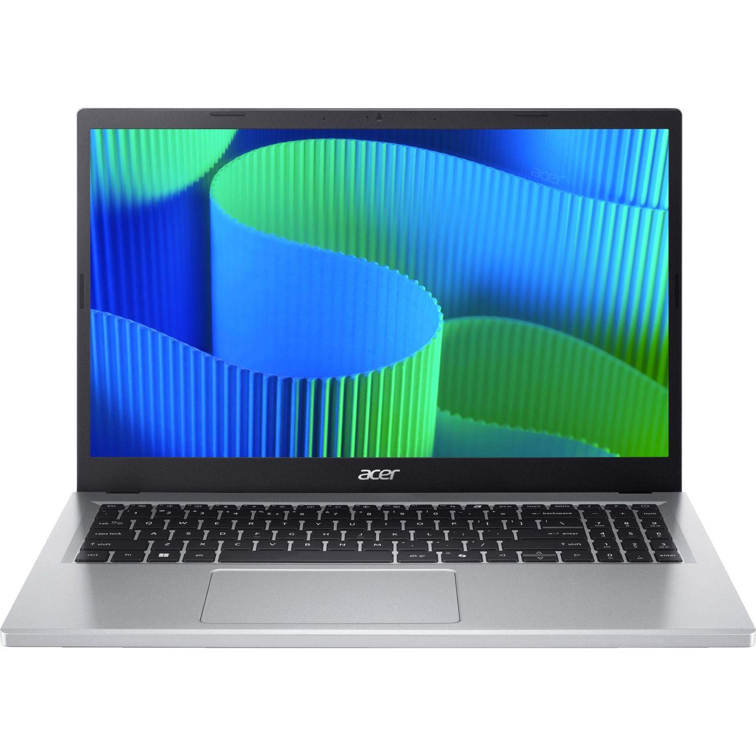 Acer NX.EHTCD.009 Ноутбук 15.6", Intel N200, RAM 16 ГБ, SSD, Intel UHD Graphics, Без системы, (NX.EHTCD.009), серебристый