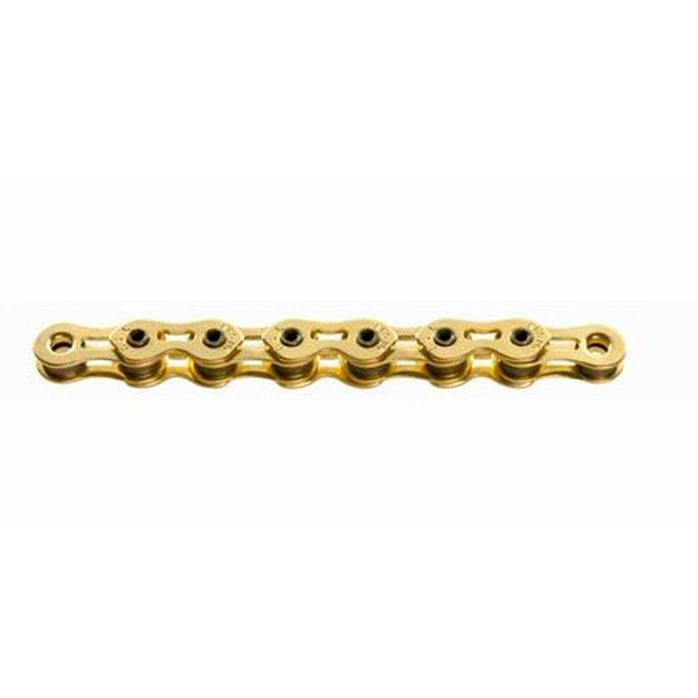 KMC цепь K1SL wide - speed 1, links 112 (1/2" x 1/8", ti-gold)