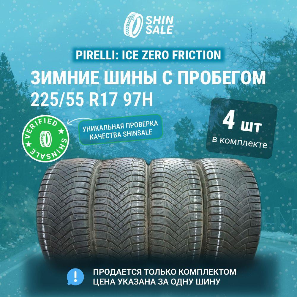 Pirelli 4 шт. Ice Zero Friction T0042058 Шины  с пробегом зимние 225/55  R17 97H Нешипованные