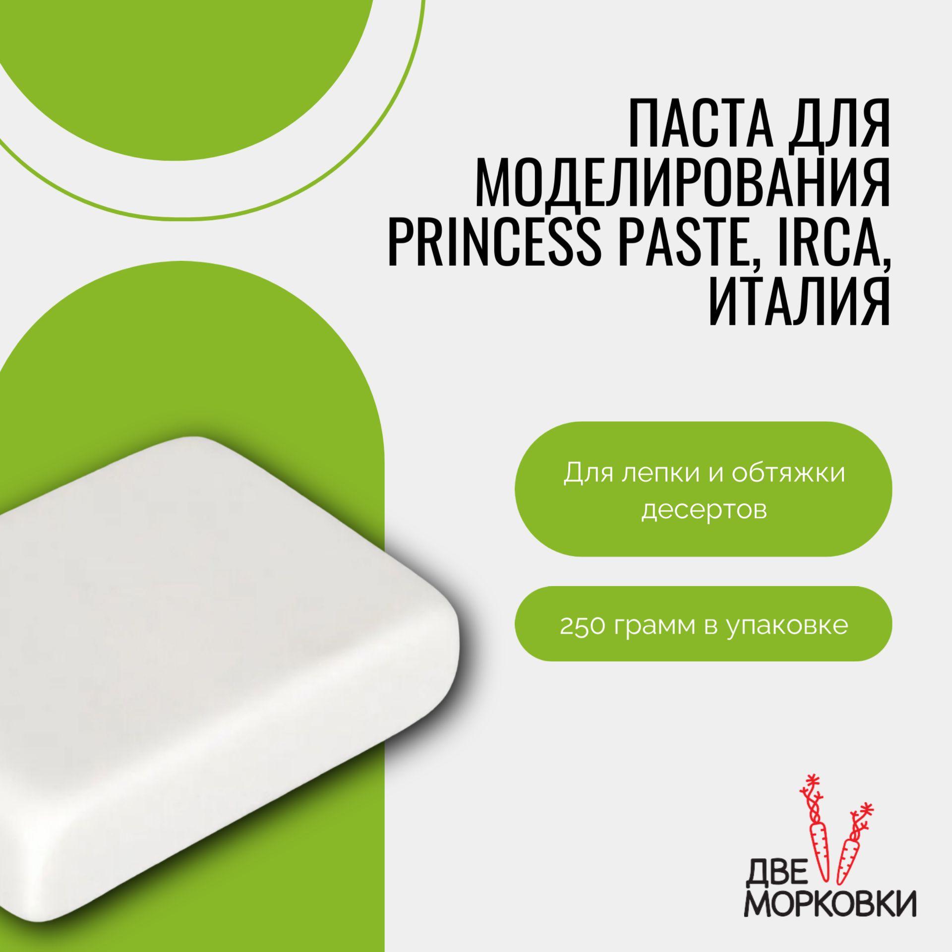 Паста для моделирования (мастика) Princess Paste, IRCA, Италия, 250 г