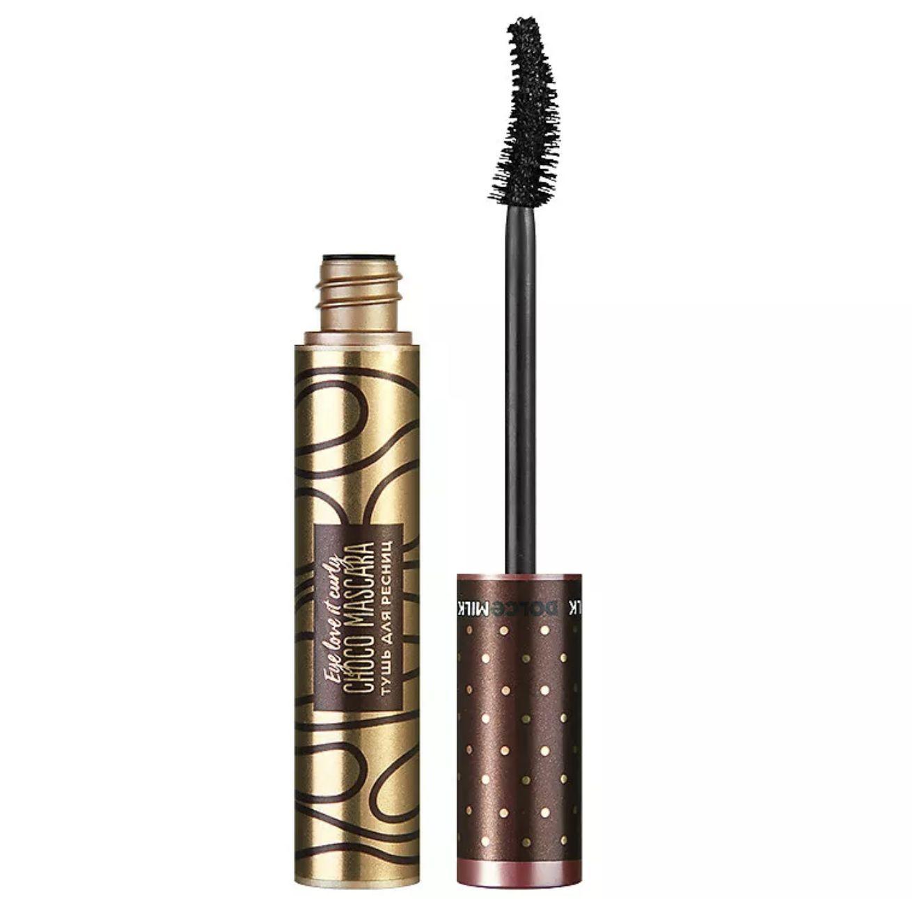 DOLCE MILK Тушь для ресниц с ароматом шоколада объем и подкручивание Choco Mascara