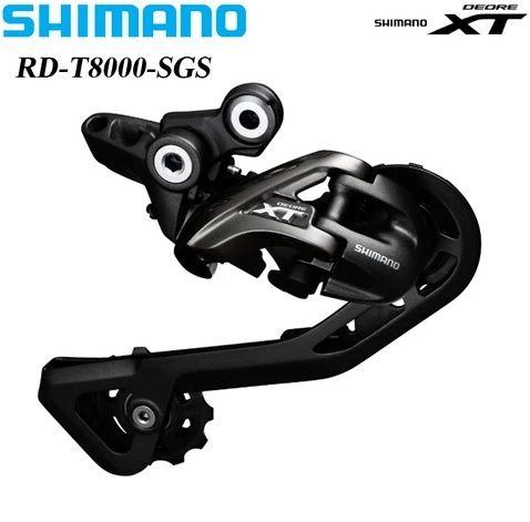 Переключатель задний Shimano XT RD-T8000 SGS 10 скоростей, ОЕМ, черный