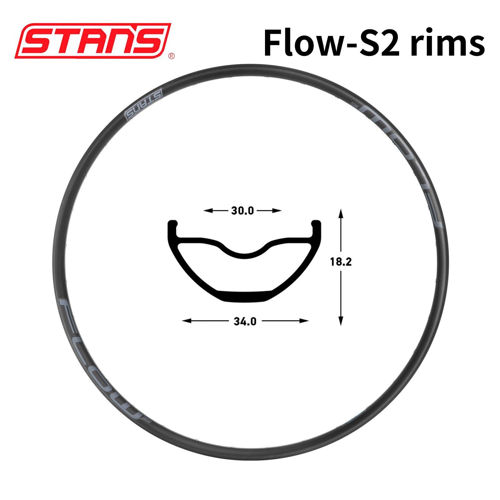 STANS FLOW-S2, DH, вакуумный обод для горного велосипеда для скоростного спуска, 29 дюймов, 32 часа