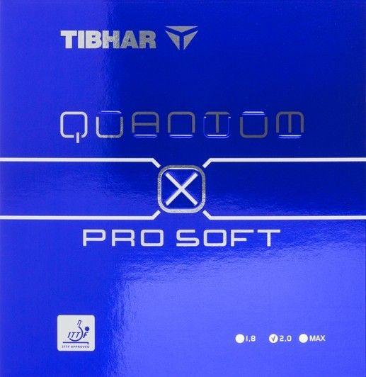 Накладка для ракетки Tibhar Quantum X PRO Soft 1.8 black