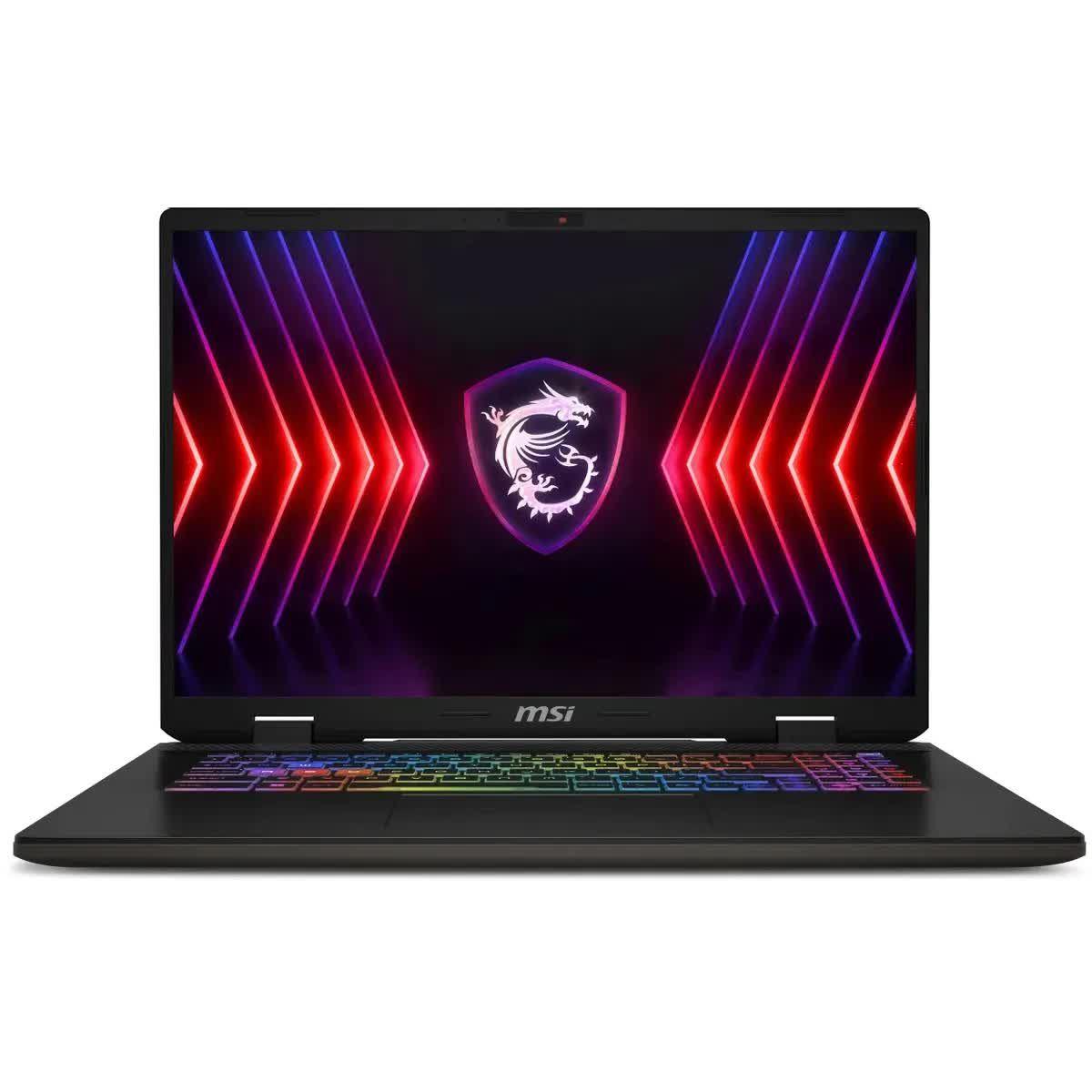 MSI Sword 17 HX B13VFKG-099XRU Игровой ноутбук 17", Intel Core i7-13700HX, RAM 16 ГБ, SSD 1024 ГБ, NVIDIA GeForce RTX 4060 для ноутбуков (8 Гб), Без системы, (9S7-17T214-099), серый, Русская раскладка