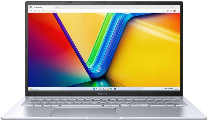 ASUS Vivobook 17X M3704YA-AU159 Ноутбук 17.3", AMD Ryzen 5 7430U, RAM 16 ГБ, SSD 1024 ГБ, AMD Radeon, Без системы, (90NB1192-M00200), серебристый, Русская раскладка