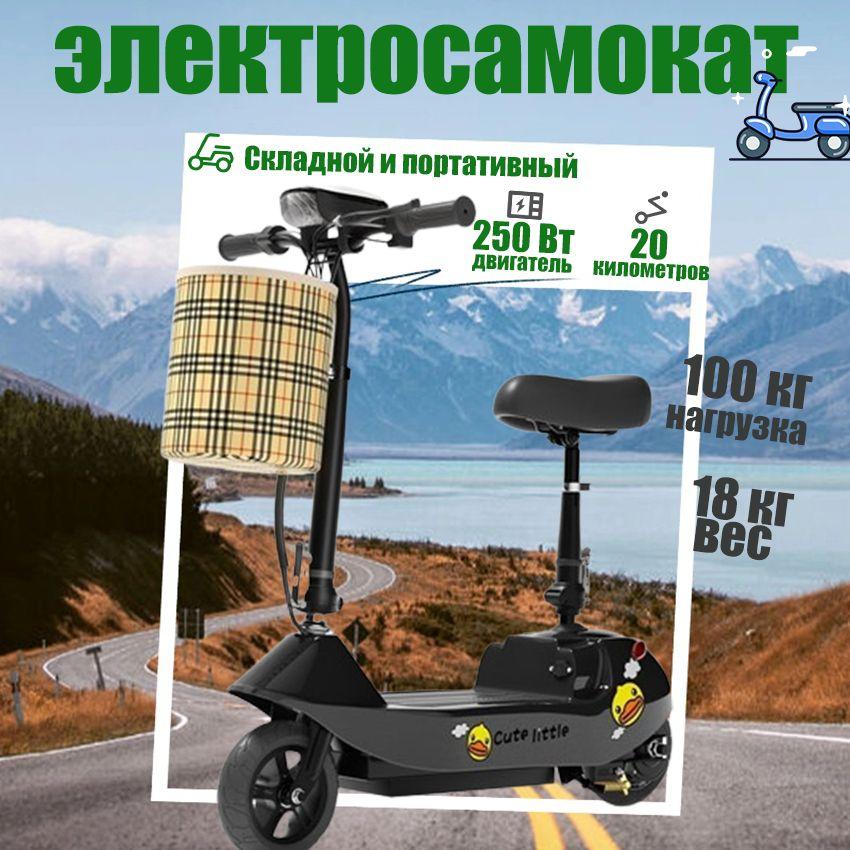 Xingrougongfang Электросамокат Scooter 1-1, черный