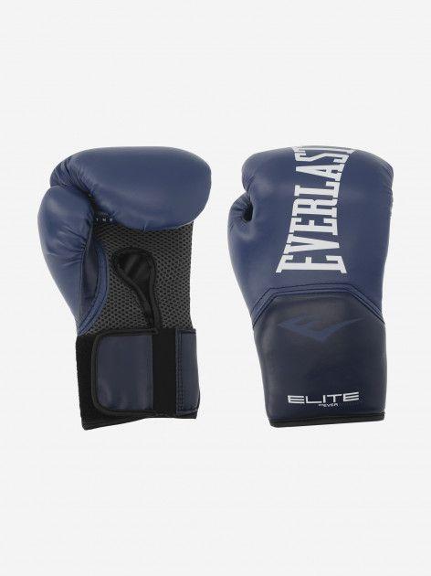 Перчатки боксерские Everlast Elite Pro style 8 oz темно-синий