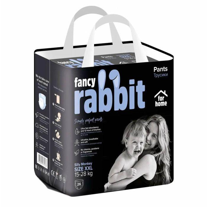 Fancy Rabbit for home Трусики-подгузники XXL (15-28 кг) 26 шт.