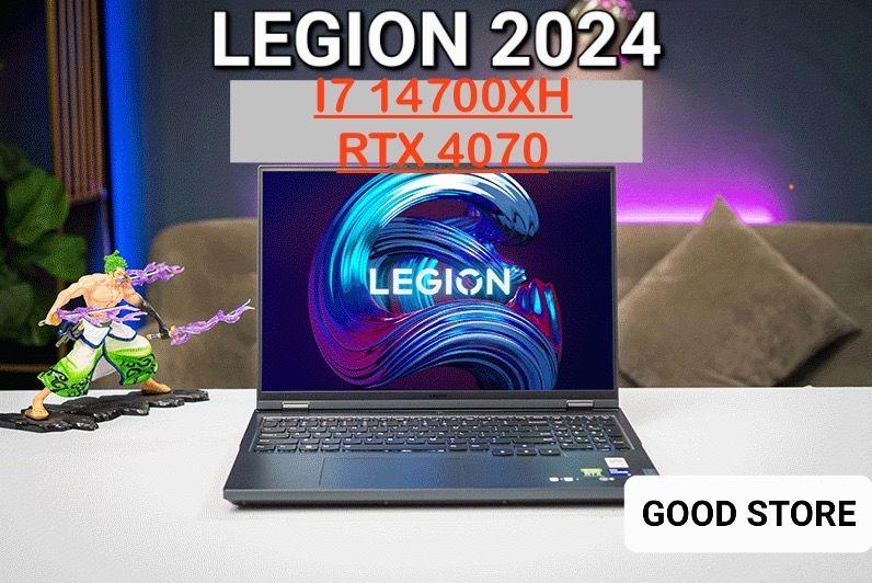 Lenovo Legion 5 PRO 2024 Игровой ноутбук 16", Intel Core i7-14700HX, RAM 16 ГБ, SSD, NVIDIA GeForce RTX 4070 для ноутбуков (8 Гб), Windows Home, серебристый, серый, Английская раскладка